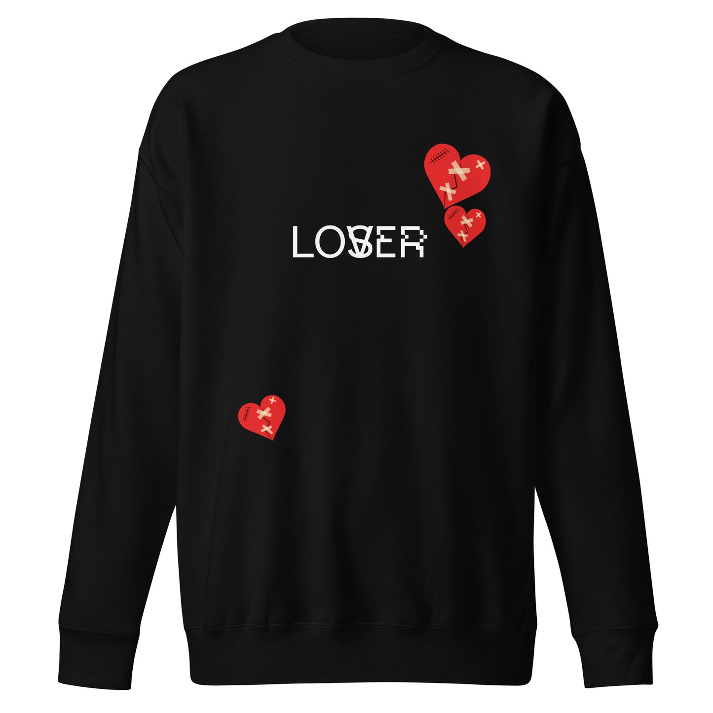 Lover/Loser- Sweatshirt (Black)