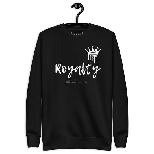 Royalty (Black)- Sweatshirt