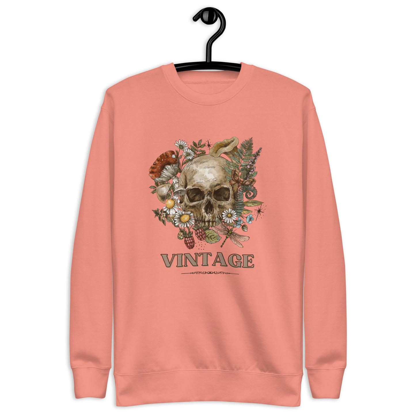 Vintage Skull- Sweatshirt