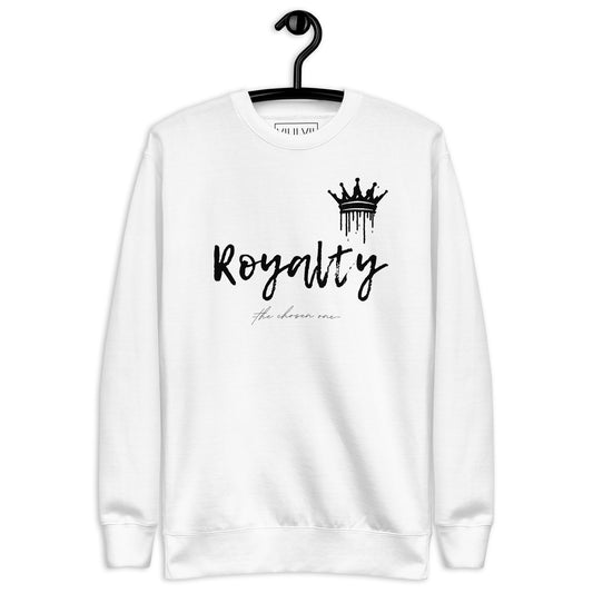 Royalty (White)- Sweatshirt