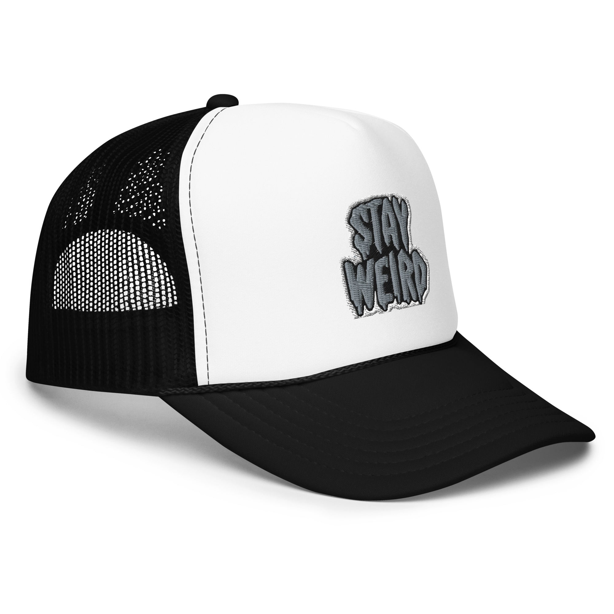 Stay Weird- Trucker Hat – 727.SZN™