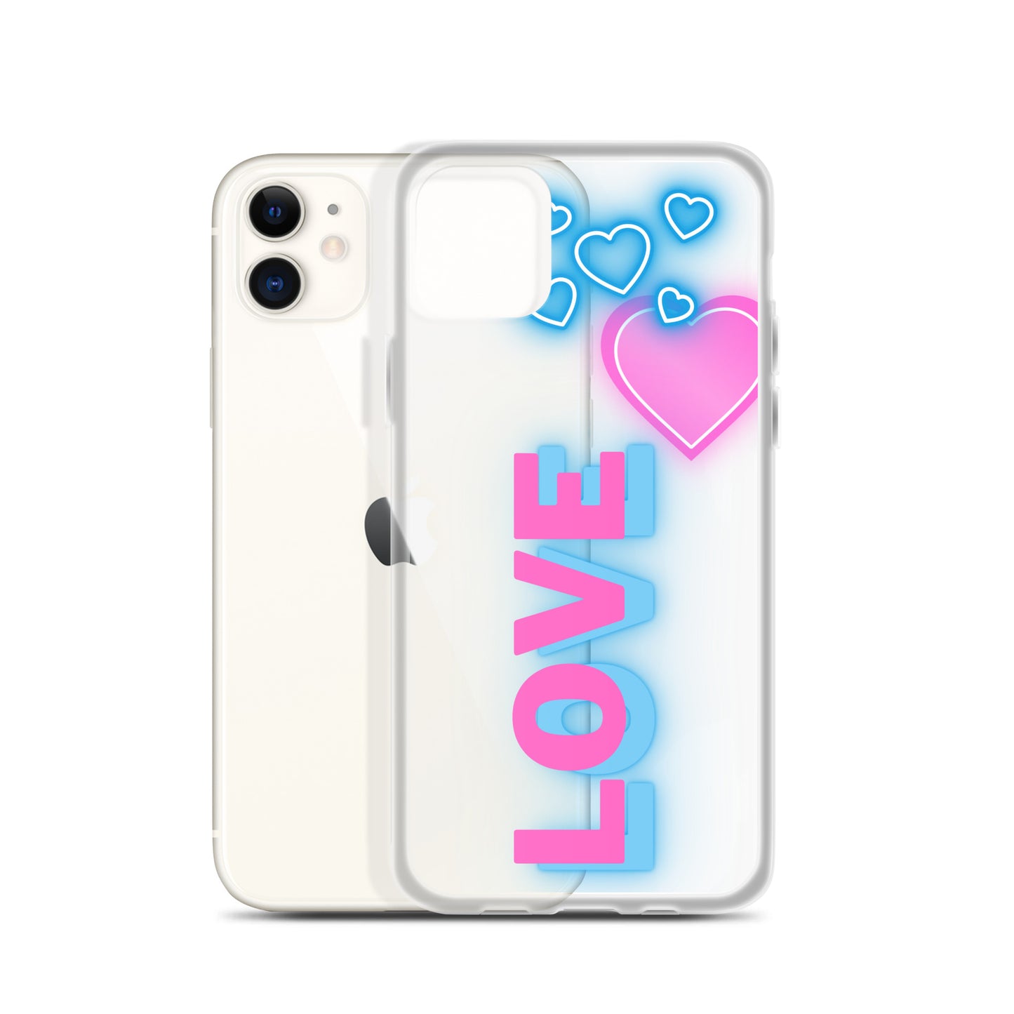 Love- Clear Case for iPhone®