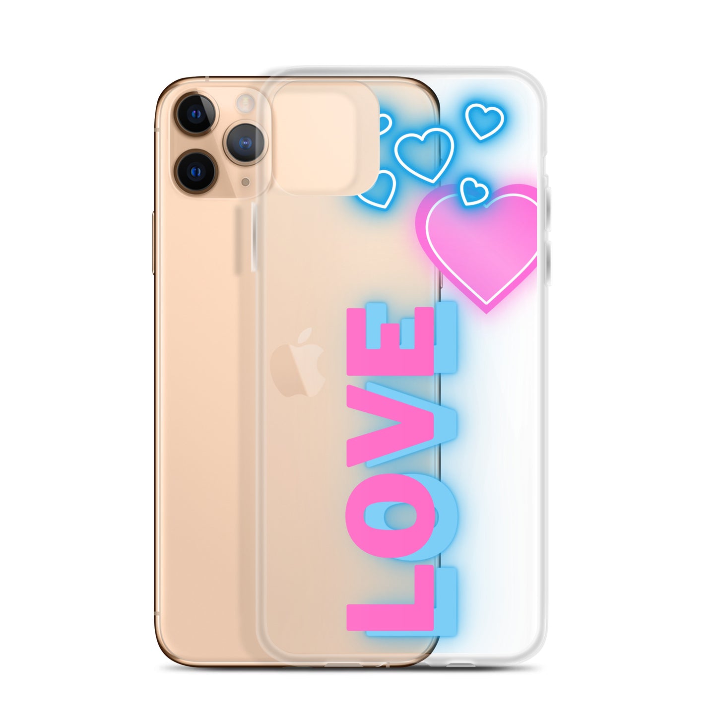 Love- Clear Case for iPhone®