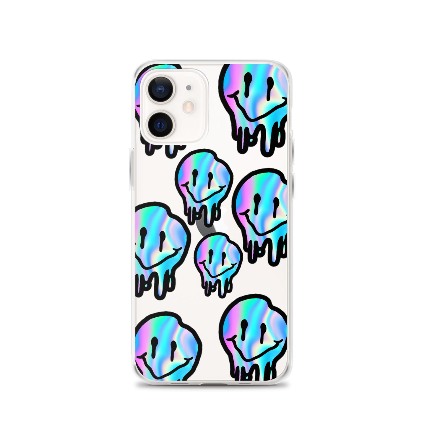 Trippy Smiley- Clear Case for iPhone®