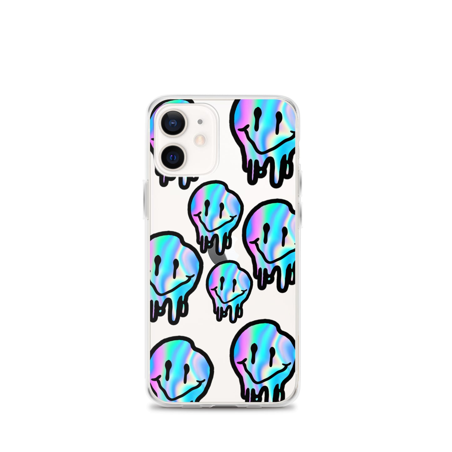 Trippy Smiley- Clear Case for iPhone®