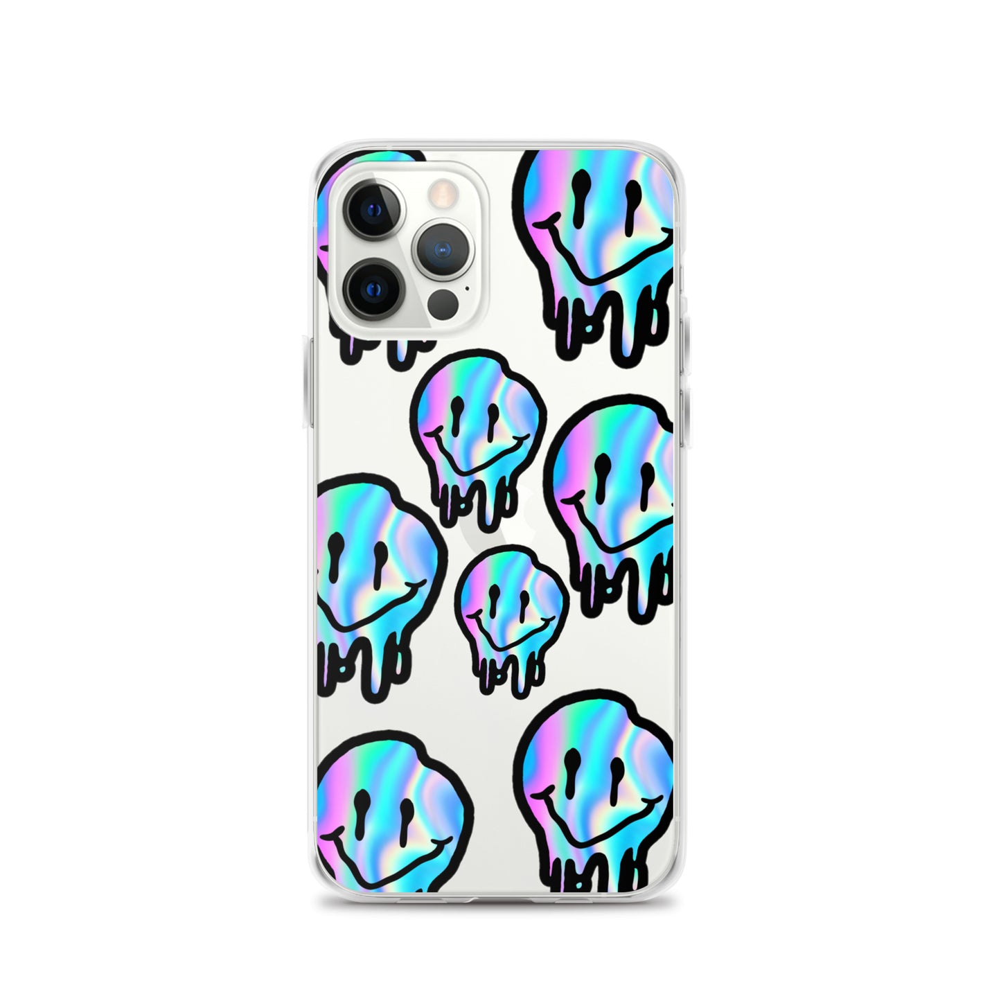 Trippy Smiley- Clear Case for iPhone®