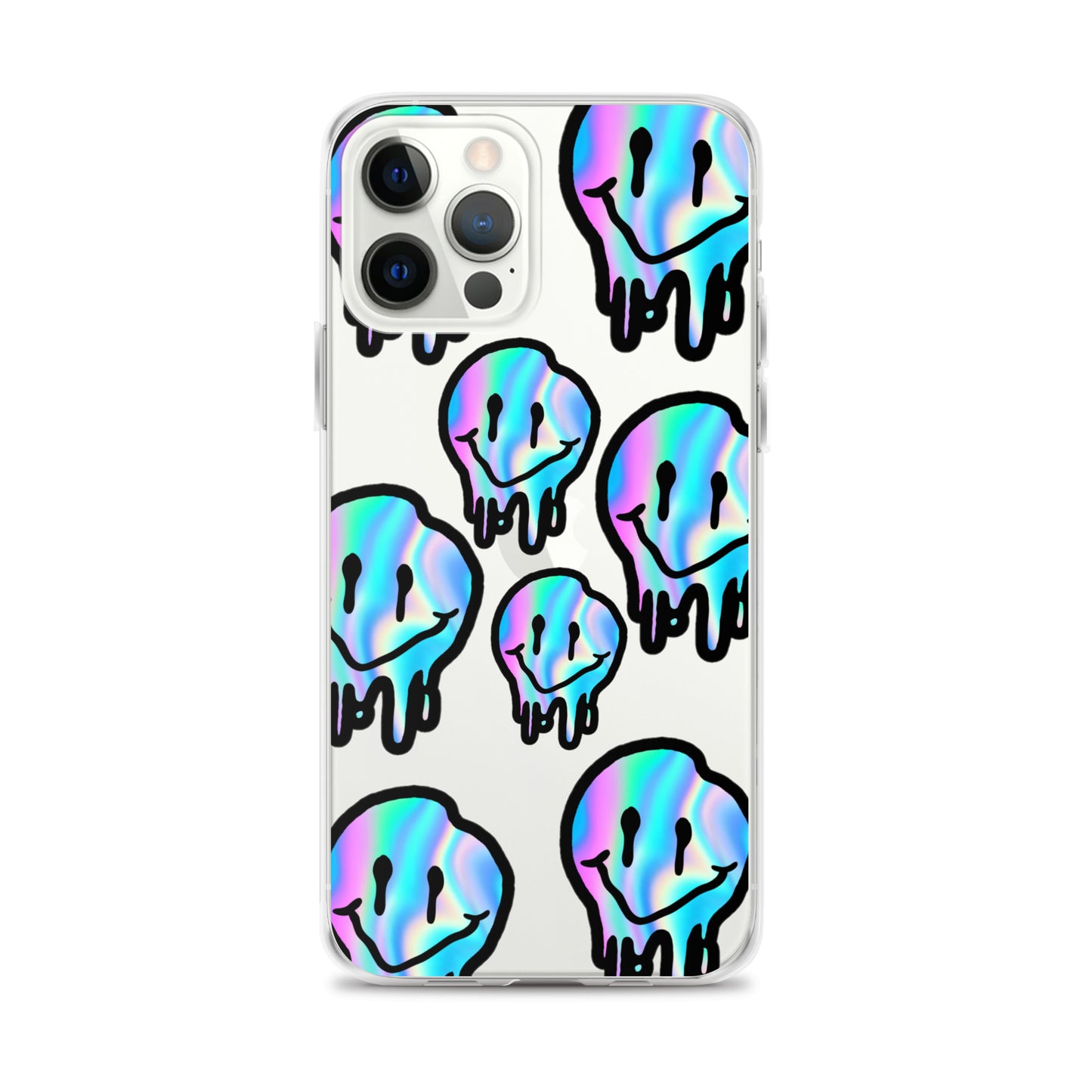 Trippy Smiley- Clear Case for iPhone®