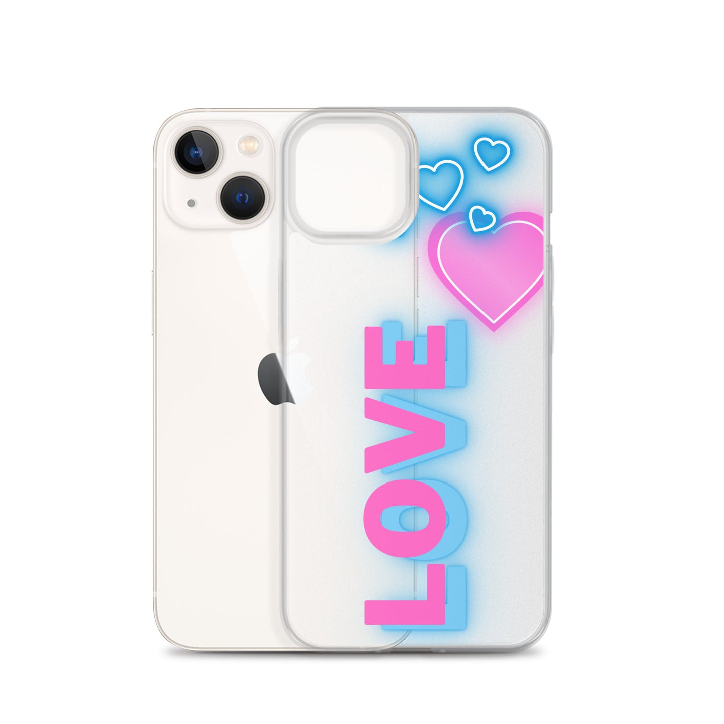 Love- Clear Case for iPhone®