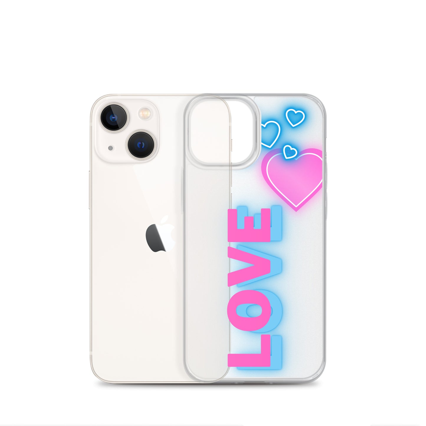 Love- Clear Case for iPhone®