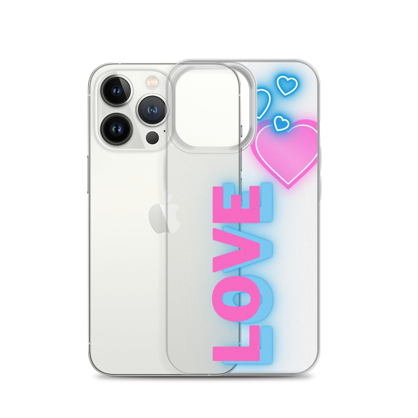 Love- Clear Case for iPhone®