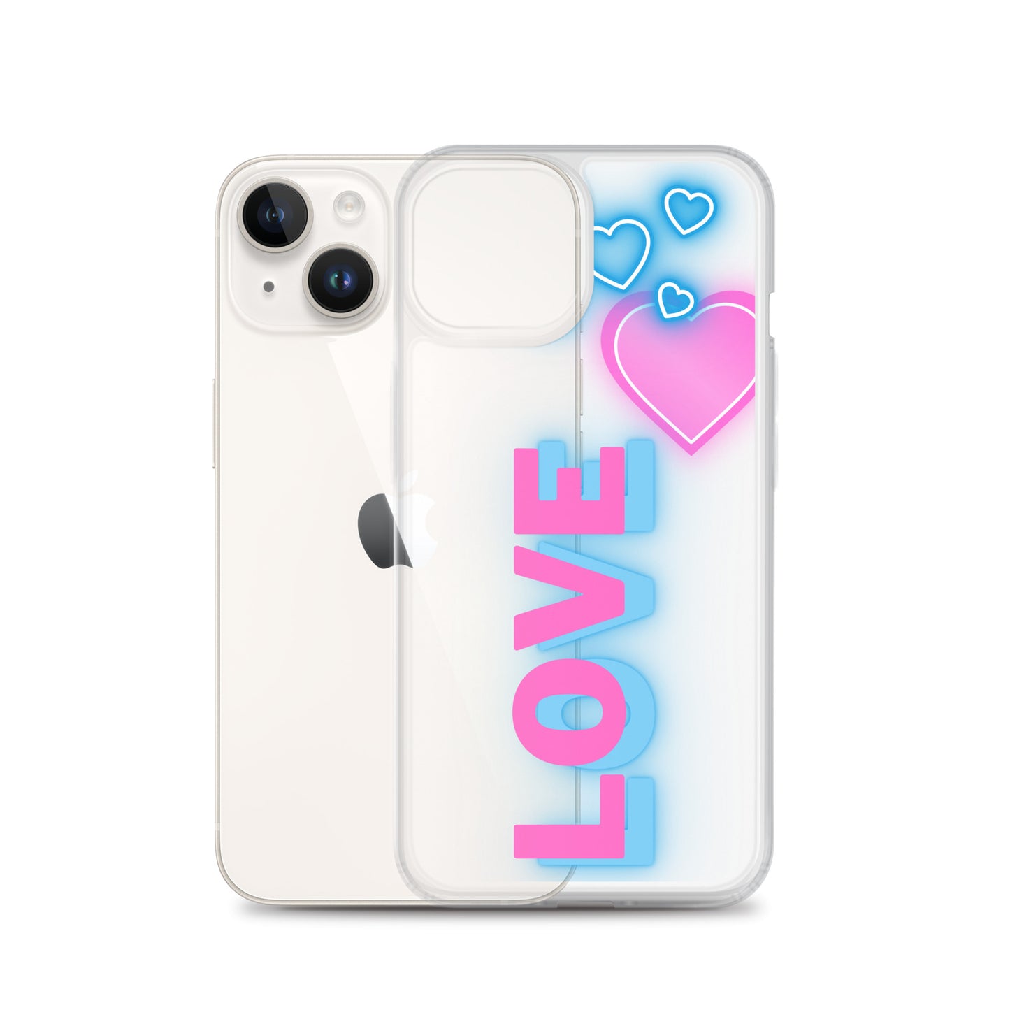 Love- Clear Case for iPhone®