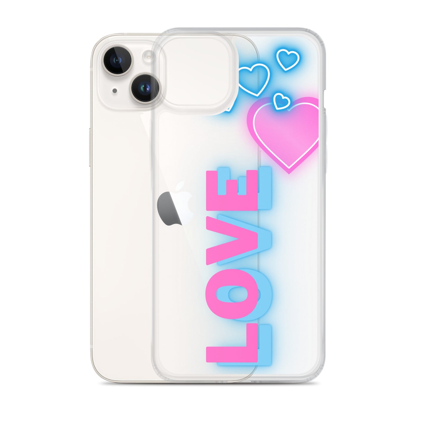 Love- Clear Case for iPhone®