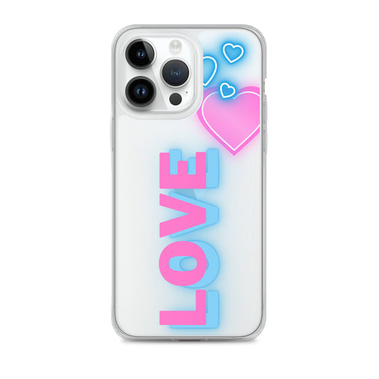 Love- Clear Case for iPhone®