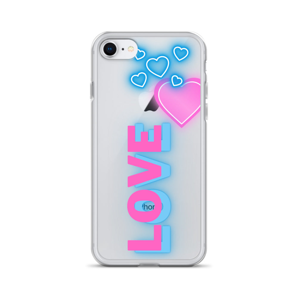 Love- Clear Case for iPhone®