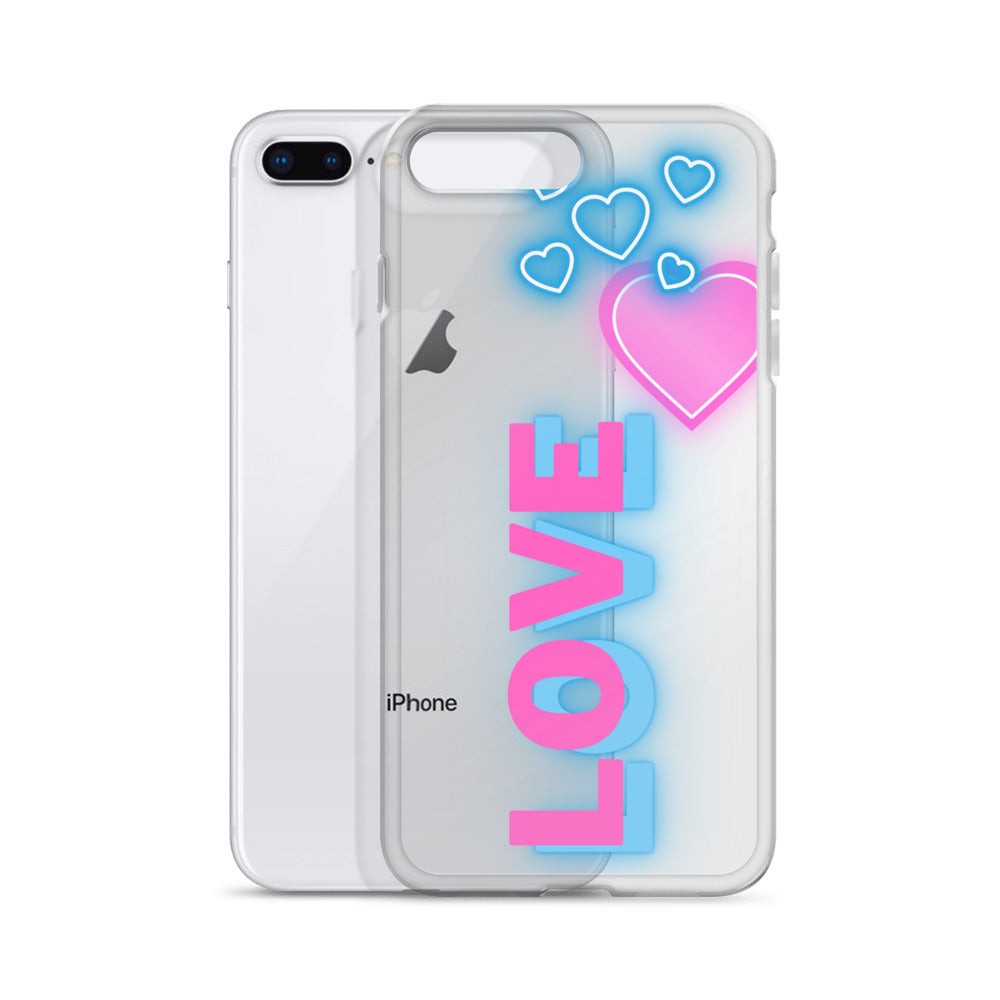 Love- Clear Case for iPhone®