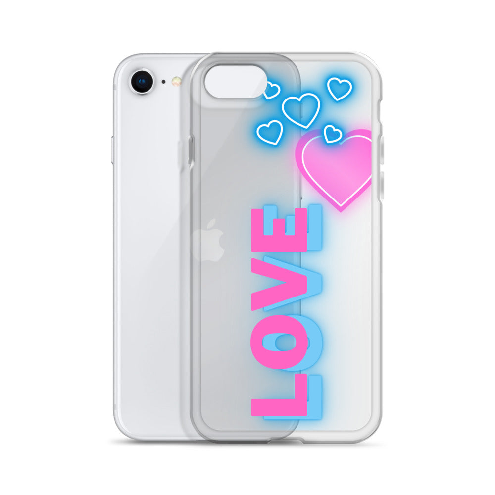 Love- Clear Case for iPhone®