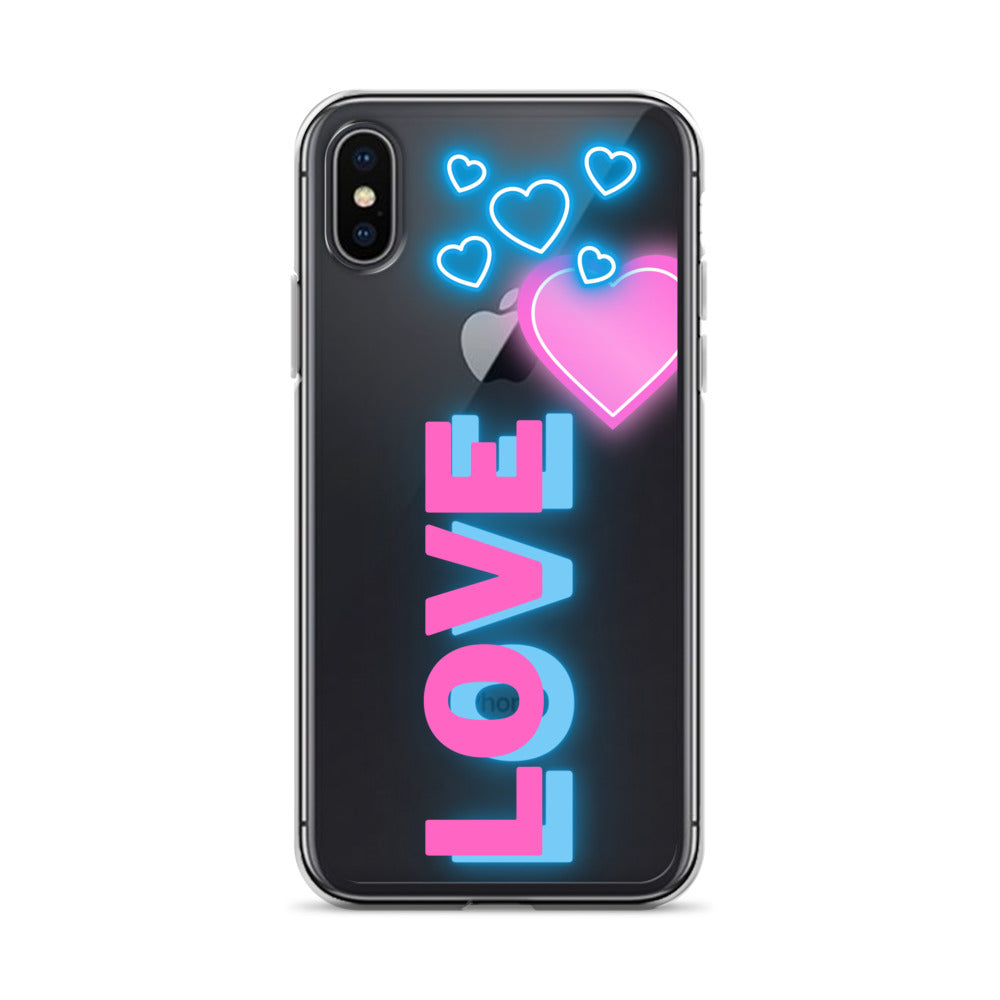 Love- Clear Case for iPhone®