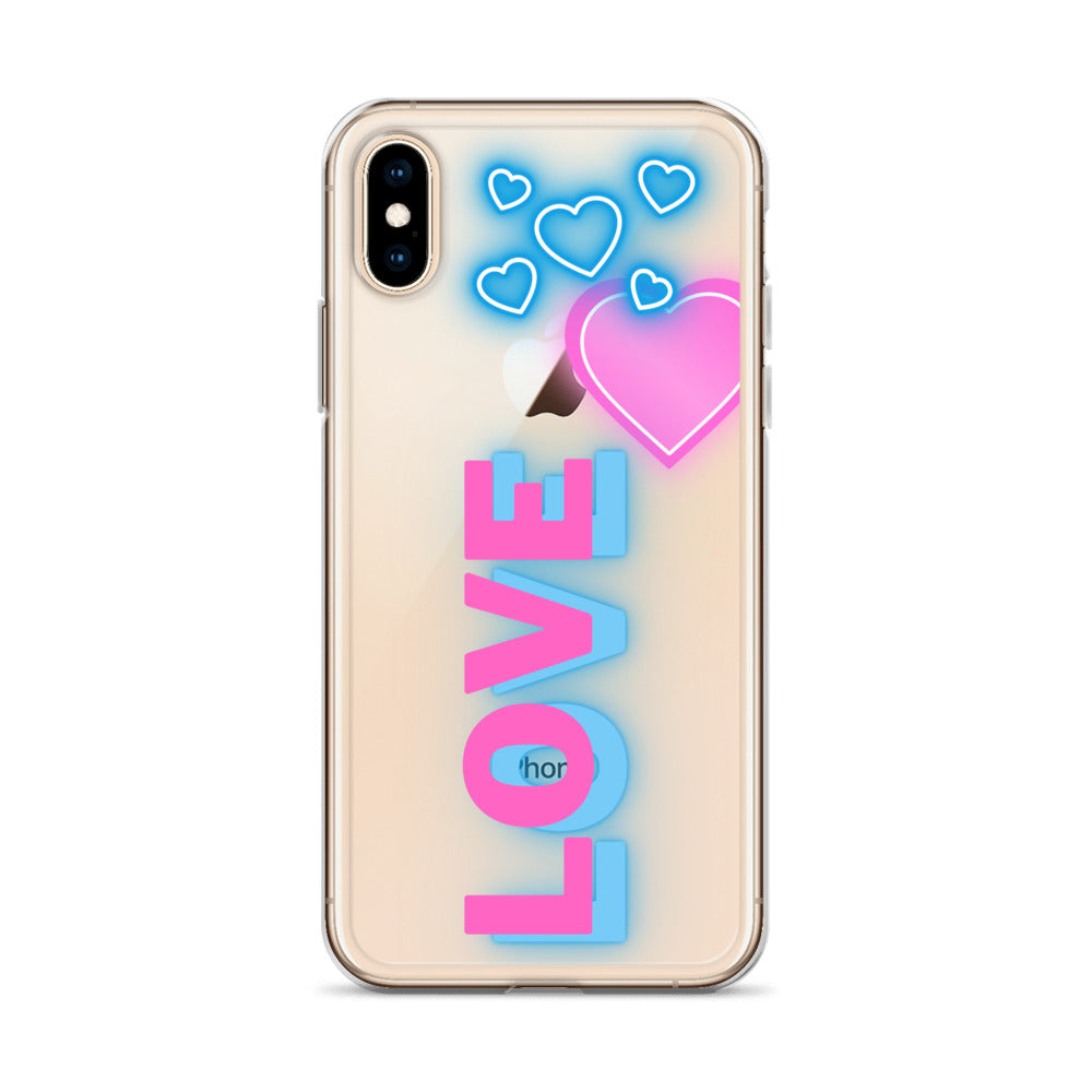 Love- Clear Case for iPhone®