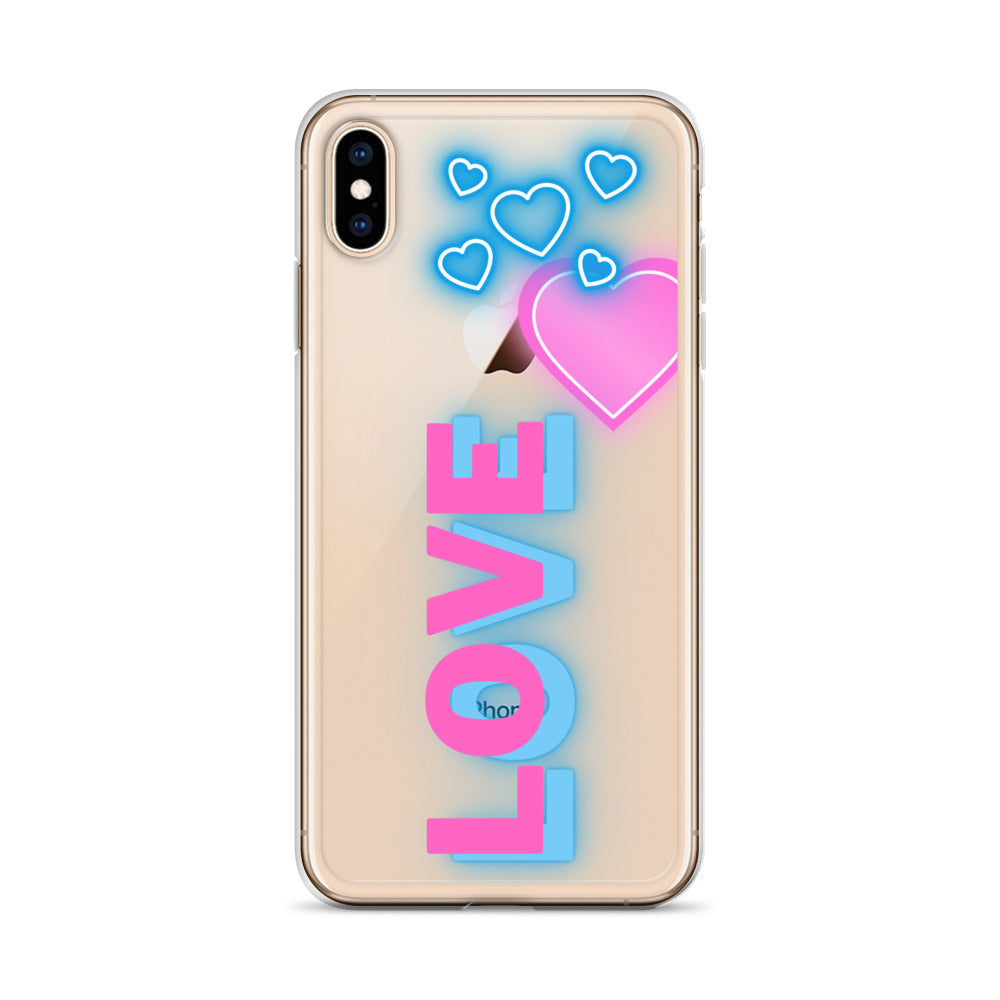 Love- Clear Case for iPhone®