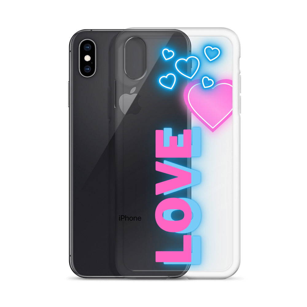 Love- Clear Case for iPhone®