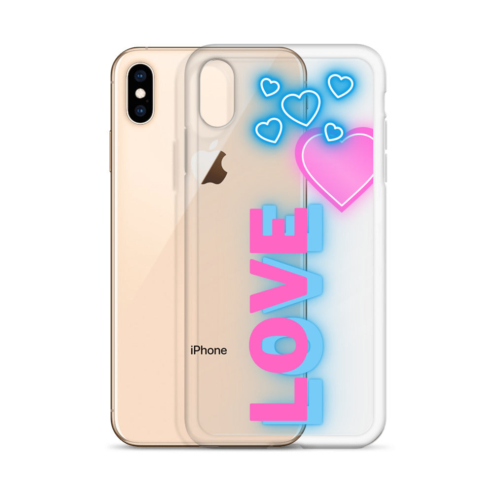 Love- Clear Case for iPhone®