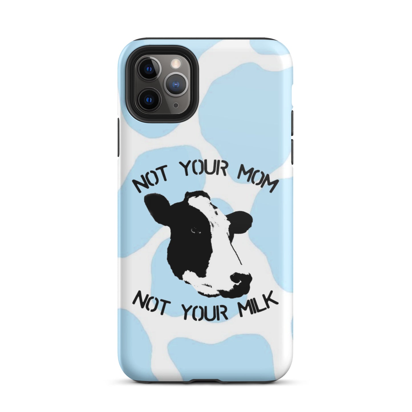 Light Blue Cow- Hard Case for iPhone®