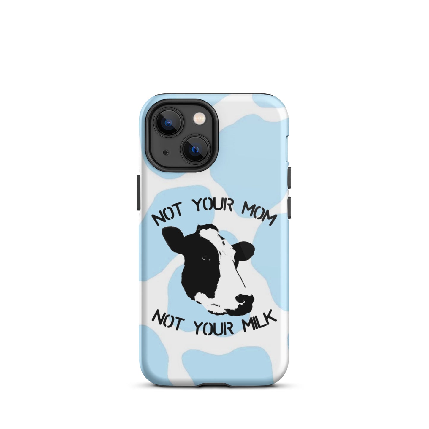 Light Blue Cow- Hard Case for iPhone®