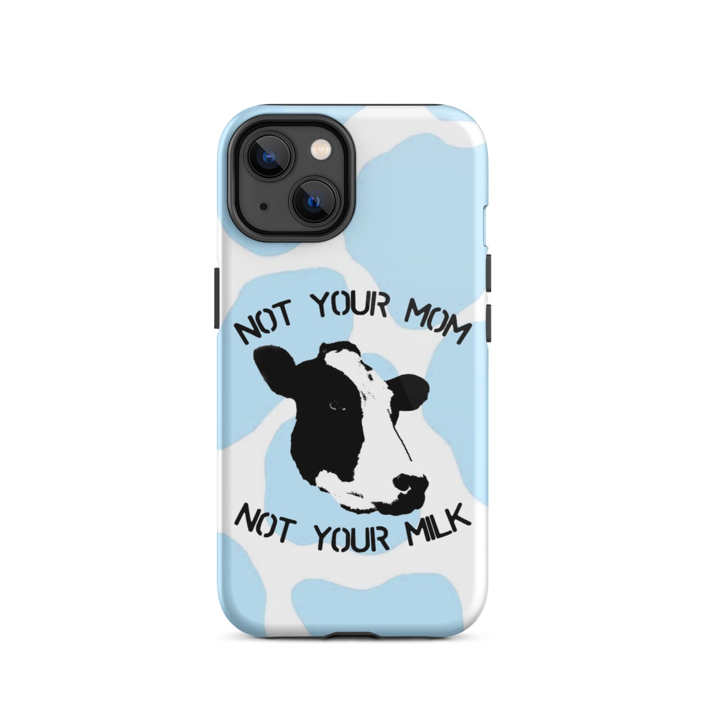 Light Blue Cow- Hard Case for iPhone®