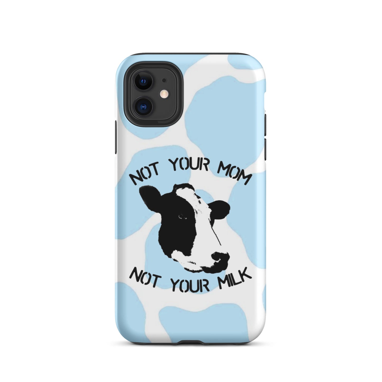 Light Blue Cow- Hard Case for iPhone®