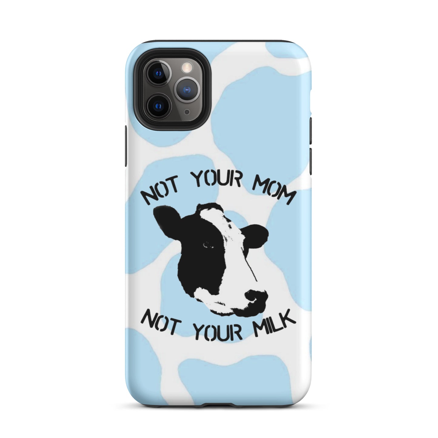 Light Blue Cow- Hard Case for iPhone®