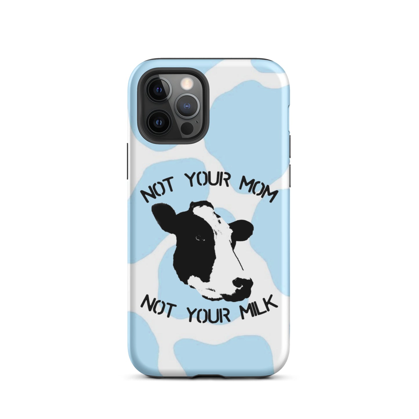 Light Blue Cow- Hard Case for iPhone®