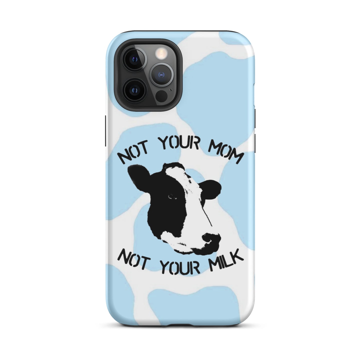 Light Blue Cow- Hard Case for iPhone®