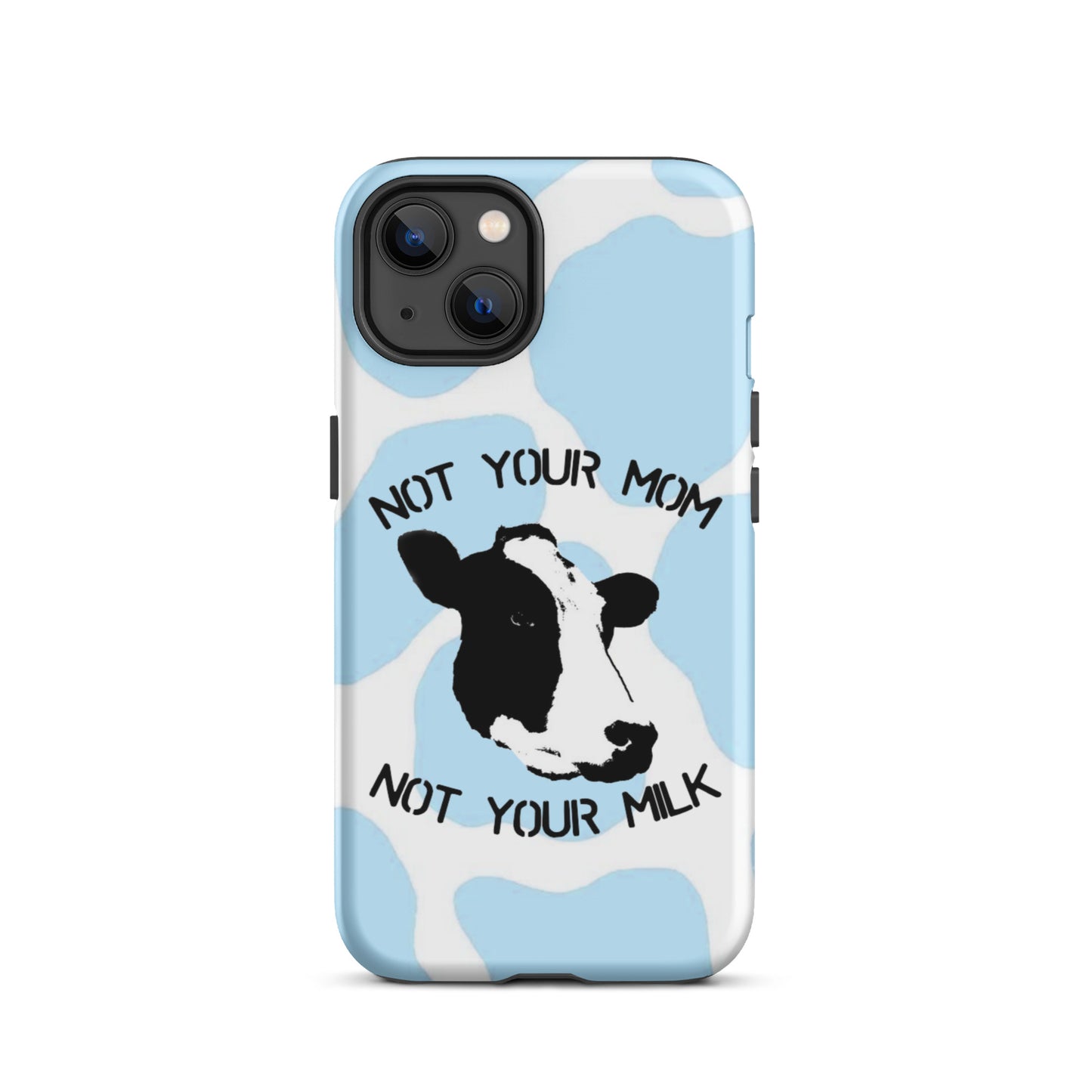 Light Blue Cow- Hard Case for iPhone®