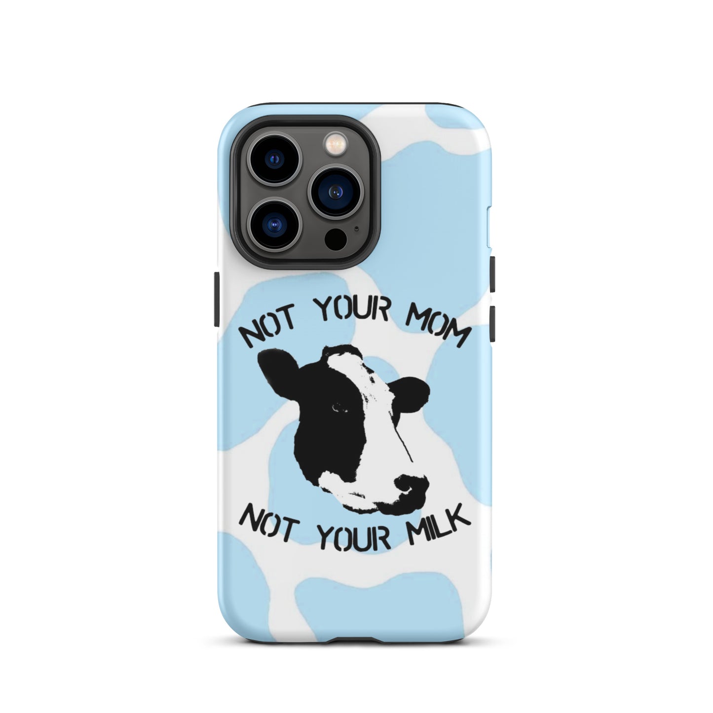 Light Blue Cow- Hard Case for iPhone®