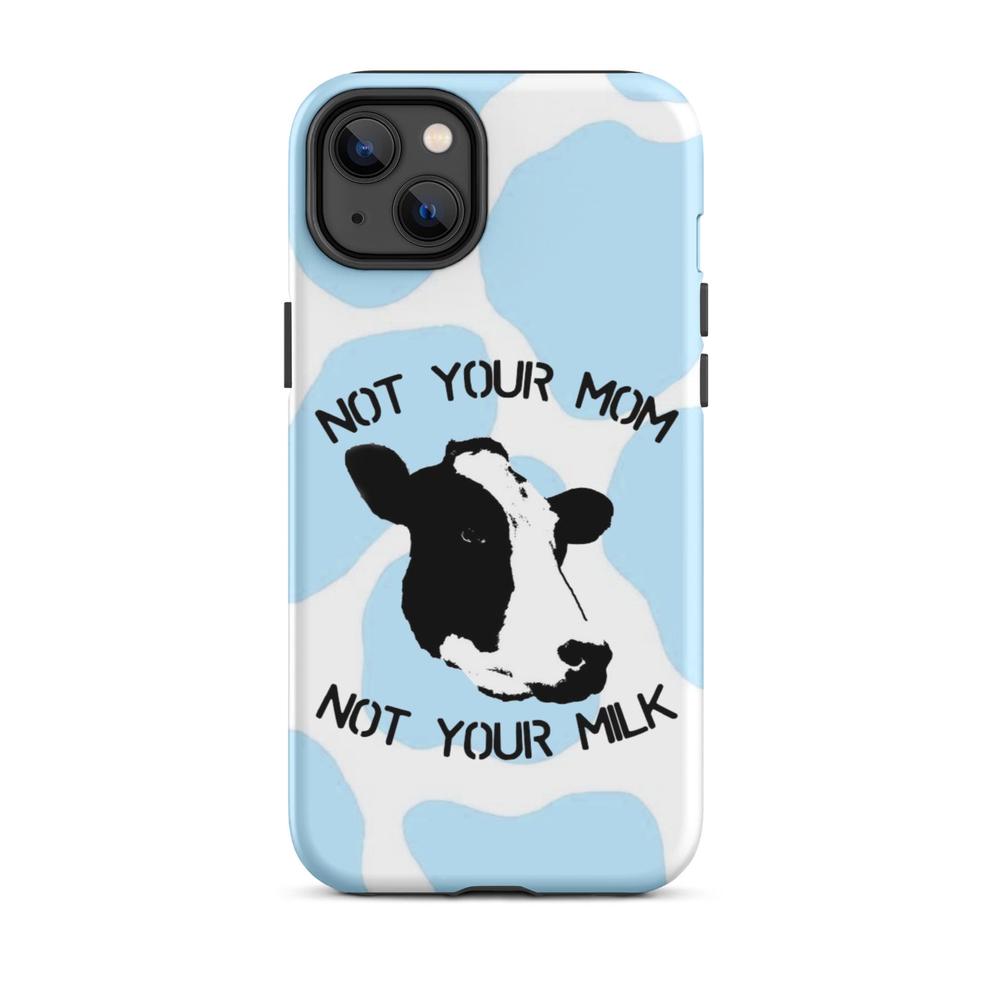 Light Blue Cow- Hard Case for iPhone®