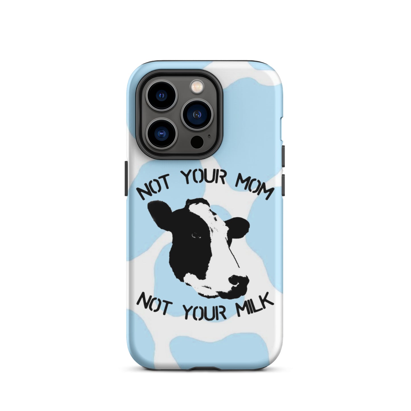 Light Blue Cow- Hard Case for iPhone®